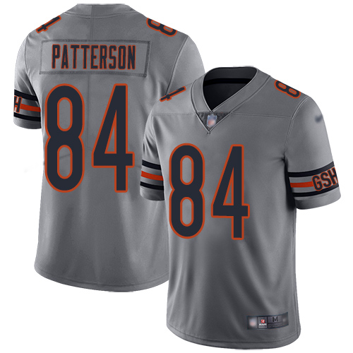 Chicago Bears Limited Silver Men Cordarrelle Patterson Jersey NFL Football #84 Inverted Legend